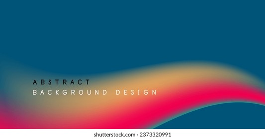 Fluid geometric vector background featuring dynamic liquid shapes, creating captivating abstract visual experience for wallpaper, banner, background, landing page, wall art, invitation, print, poster