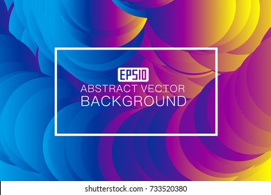 Fluid gradient abstract background, futuristic abstract design