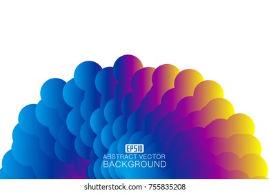 Fluid gradient abstract background, futuristic abstract design