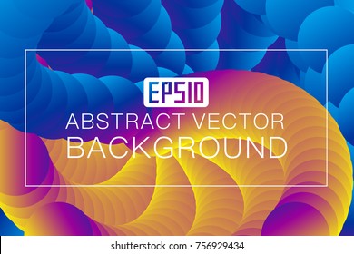 Fluid gradient abstract background, futuristic abstract design