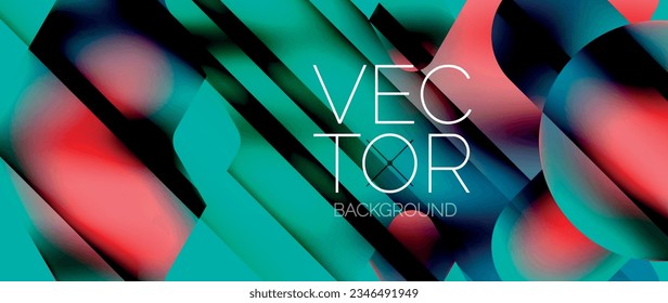 Fluid gradient arrow geometric minimal background. Vibrant, captivating liquid flow design with sleek and dynamic elements