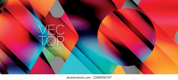 Fluid gradient arrow geometric minimal background. Vibrant, captivating liquid flow design with sleek and dynamic elements
