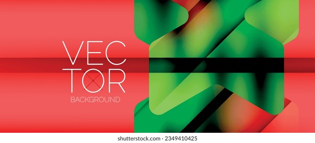 Fluid gradient arrow geometric minimal background. Vibrant, captivating liquid flow design with sleek and dynamic elements