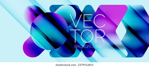 Fluid gradient arrow geometric minimal background. Vibrant, captivating liquid flow design with sleek and dynamic elements