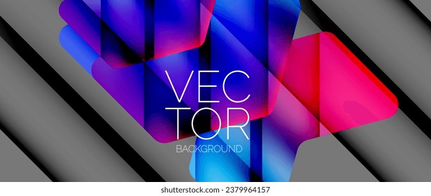 Fluid gradient arrow geometric minimal background. Vibrant, captivating liquid flow design with sleek and dynamic elements