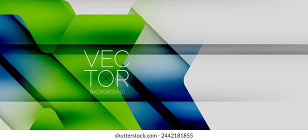 Fluid gradient arrow geometric minimal background. Vibrant, captivating liquid flow design with sleek and dynamic elements