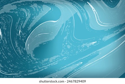 Fluid gradient background beautiful line wavy twisted shape abstract