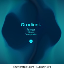 Fluid gradient background design. Futuristic liquid abstract colorful wallpaper. EPS 10