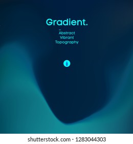 Fluid gradient background design. Futuristic liquid abstract colorful wallpaper. EPS 10