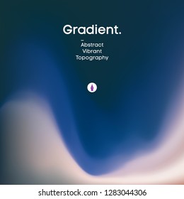 Fluid gradient background design. Futuristic liquid abstract colorful wallpaper. EPS 10