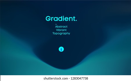 Fluid gradient background design. Futuristic liquid abstract colorful wallpaper. EPS 10