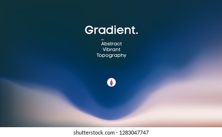 Fluid gradient background design. Futuristic liquid abstract colorful wallpaper. EPS 10