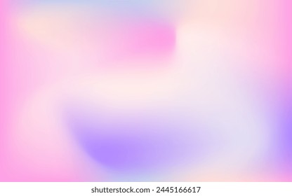 Fondo de degradado fluido. Tapa holográfica. 90, 80 estilo retro. Ilustración vectorial.