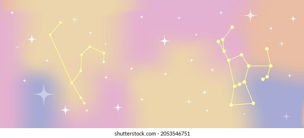 Fluid gradient background vector. Cute and minimalist style posters, Photo frame cover, wall arts with pastel colorful geometric shapes and liquid color. Modern wallpaper design for social media, idol