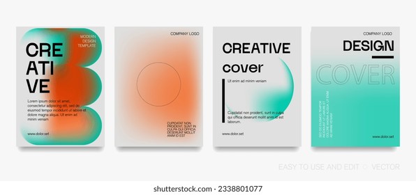 Fluid gradient background vector. Cute and minimal style posters with colorful, geometric shapes. Modern wallpaper design for social media, idol poster, banner, flyer.