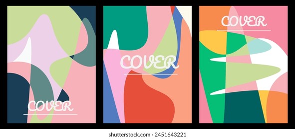 fluid gradient backgrounds. Minimalist posters and wall art featuring colorful geometric shapes and liquid colors. Modern design for presentations, home decor, websites, and banners.
