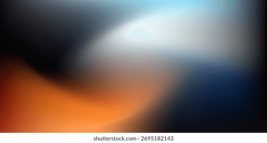 fluid gradient landing page website design. Modern trendy design in Vector Illustration