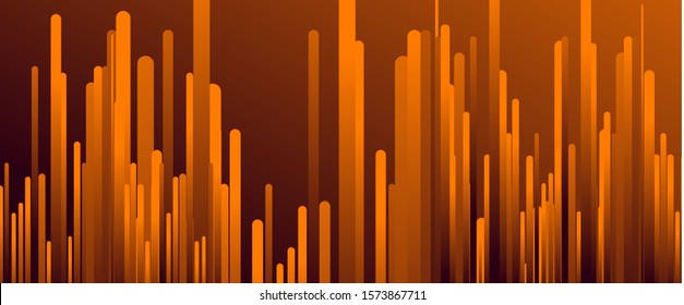 Fluid gradient lines, rain design concept, thin lines, dynamic template. Vector Illustration For Wallpaper, Banner, Background, Card, Book Illustration, landing page