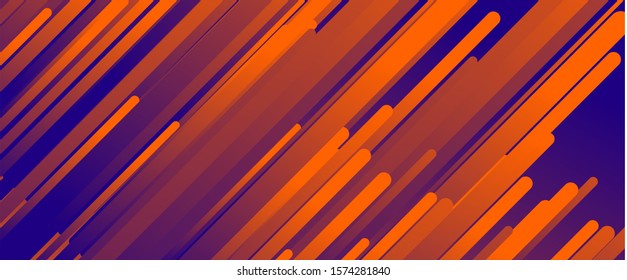 Fluid gradient lines, rain design concept, thin lines, dynamic template. Vector Illustration For Wallpaper, Banner, Background, Card, Book Illustration, landing page