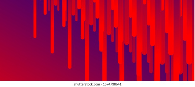 Fluid gradient lines, rain design concept, thin lines, dynamic template. Vector Illustration For Wallpaper, Banner, Background, Card, Book Illustration, landing page