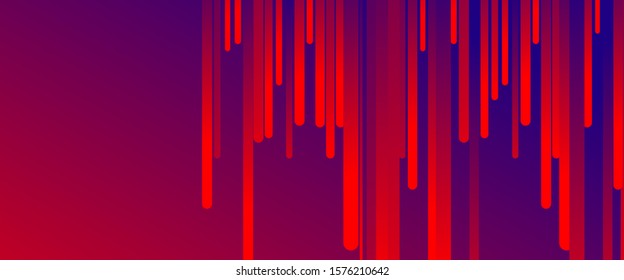 Fluid gradient lines, rain design concept, thin lines, dynamic template. Vector Illustration For Wallpaper, Banner, Background, Card, Book Illustration, landing page