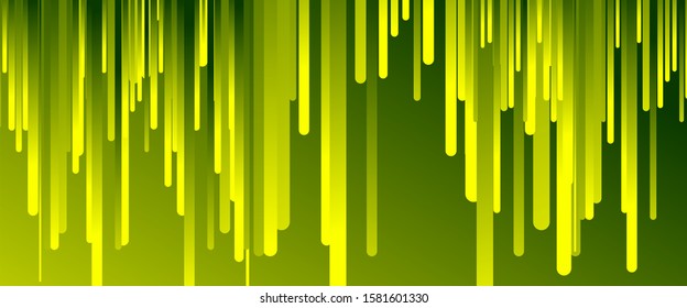 Fluid gradient lines, rain design concept, thin lines, dynamic template. Vector Illustration For Wallpaper, Banner, Background, Card, Book Illustration, landing page
