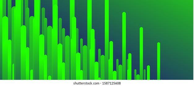 Fluid gradient lines, rain design concept, thin lines, dynamic template. Vector Illustration For Wallpaper, Banner, Background, Card, Book Illustration, landing page