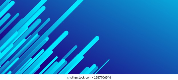 Fluid gradient lines, rain design concept, thin lines, dynamic template. Vector Illustration For Wallpaper, Banner, Background, Card, Book Illustration, landing page