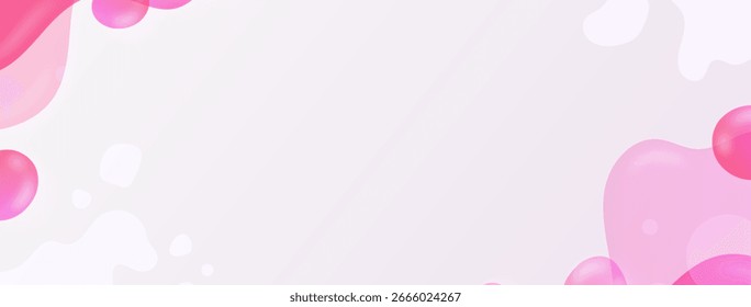 Fluid gradient liquid abstract background with organic flowing shapes for creative and artistic designs