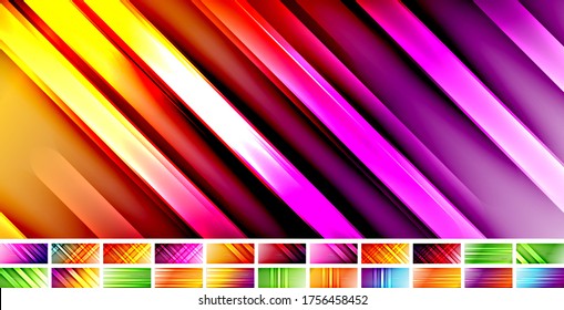 Fluid gradient waves with shadow lines and glowing light effect, modern flowing motion abstract backgrounds for cover, placards, poster, banner or flyer