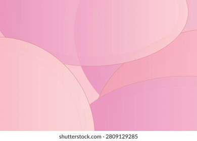 Fluid gradient waves in soft pink and cream tones fluidwaves softpink abstractshapes