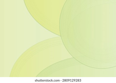 Fluid gradient waves in soft yellow-green tones softyellow lightgreen