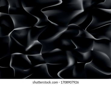 Fluid Gradient Wavy Lines Texture Vector Background