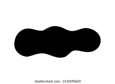 Fluid graphic shape element design vector background