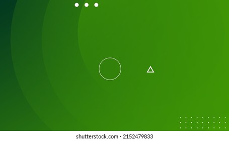 Fluid green gradient shapes composition. Trendy and modern gradient background color. Modern colorful flow poster. Cool banner design template.- Vector