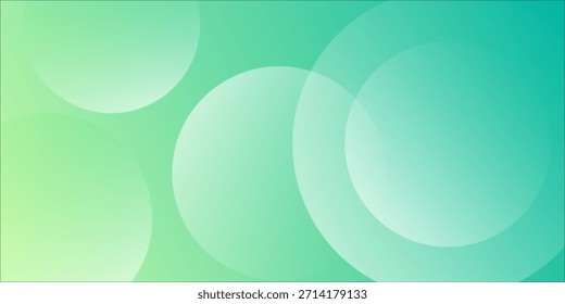 O gradiente verde fluido molda a composição. Resumo de círculo dinâmico. Ilustração criativa para cartaz, web, landing, página, capa, anúncio, saudação, cartão, VETOR 