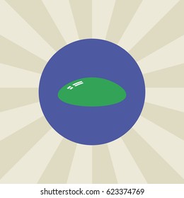 fluid icon. sign design. background