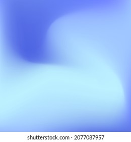 Fluid Indigo Bright Vivid Dark Swirl Gradient Mesh. Vibrant Water Blurred Light Liquid Blurry Texture. Cold Wavy Dynamic Color Blue Wallpaper. Pastel Sky Colorful Curve Ocean Gradient Background.