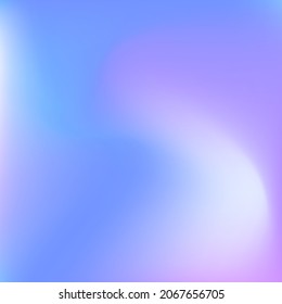 Fluid Indigo Pastel Light Water Swirl Gradient Mesh. Blue Violet Blurred Sky Dynamic Gradient Backdrop. Calm Sunset Wavy Curve Color Smooth Surface. Sunrise Cold Liquid Pink Lavender Background.