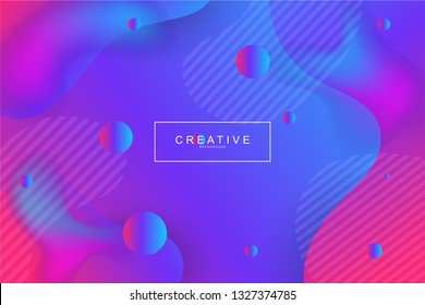 Fluid landing page abstract background. Fluid, liquid, wavy, gradient, flowing, dynamic shape background. Trendy and modern background color. Cool banner design template.