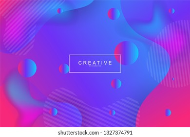 Fluid landing page abstract background. Fluid, liquid, wavy, gradient, flowing, dynamic shape background. Trendy and modern background color. Cool banner design template.