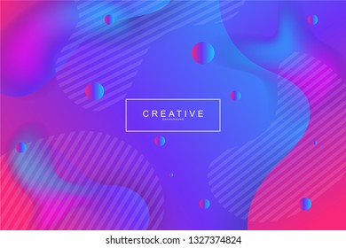 Fluid landing page abstract background. Fluid, liquid, wavy, gradient, flowing, dynamic shape background. Trendy and modern background color. Cool banner design template.