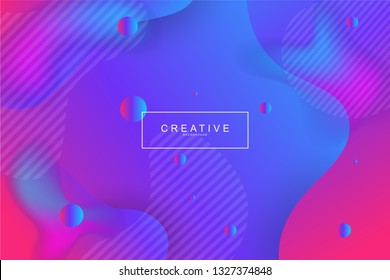 Fluid landing page abstract background. Fluid, liquid, wavy, gradient, flowing, dynamic shape background. Trendy and modern background color. Cool banner design template.