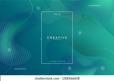 Fluid landing page background. Fluid, liquid, wavy, gradient, flowing, dynamic shape background. Trendy and modern background color. Cool banner design template.