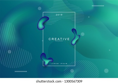Fluid landing page background. Fluid, liquid, wavy, gradient, flowing, dynamic shape background. Trendy and modern background color. Cool banner design template.