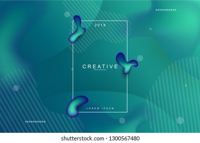 Fluid landing page background. Fluid, liquid, wavy, gradient, flowing, dynamic shape background. Trendy and modern background color. Cool banner design template.