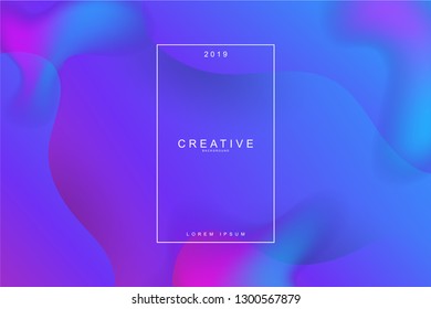 Fluid landing page background. Fluid, liquid, wavy, gradient, flowing, dynamic shape background. Trendy and modern background color. Cool banner design template.