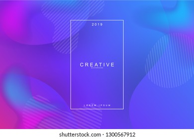 Fluid landing page background. Fluid, liquid, wavy, gradient, flowing, dynamic shape background. Trendy and modern background color. Cool banner design template.