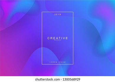 Fluid landing page background. Fluid, liquid, wavy, gradient, flowing, dynamic shape background. Trendy and modern background color. Cool banner design template.