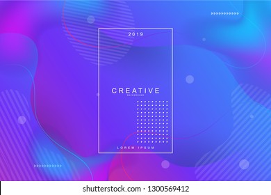 Fluid landing page background. Fluid, liquid, wavy, gradient, flowing, dynamic shape background. Trendy and modern background color. Cool banner design template.
